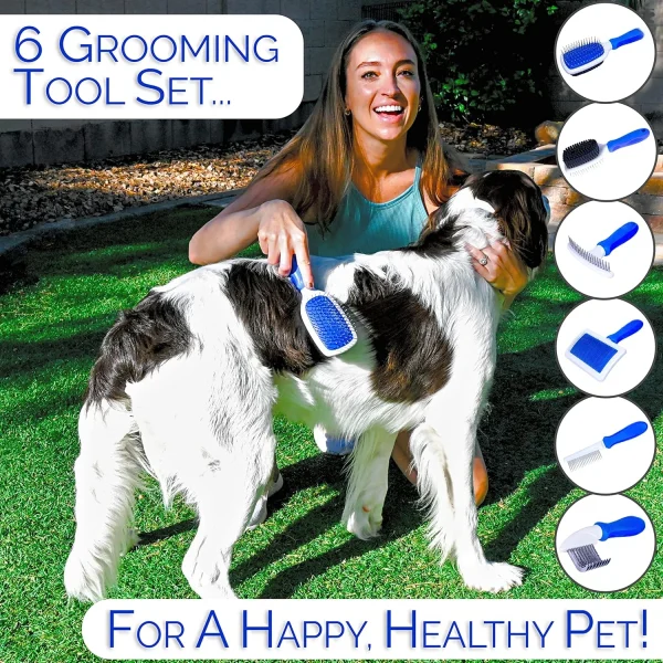 Premium Dog Brush Set -