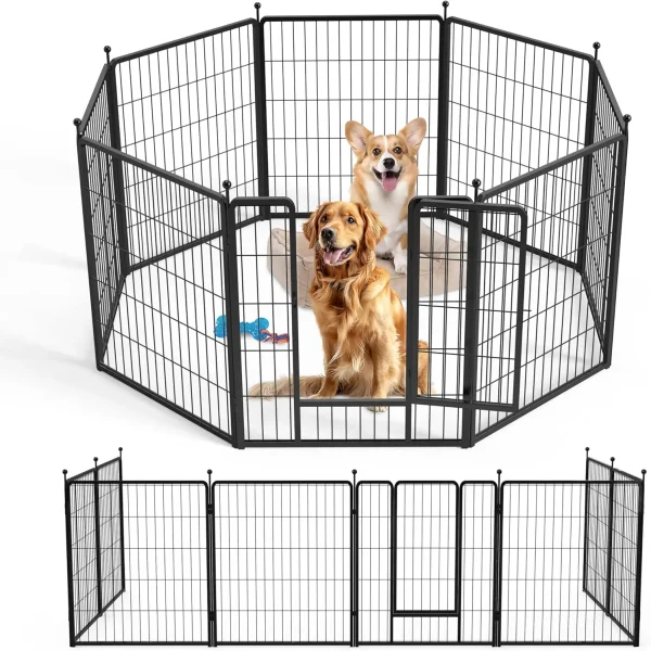 Dog Playpen 32 Inch 8 Panels,
